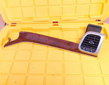 ✅ 2011-2013 Jeep Grand Cherokee Overland Passenger Real Dark Wood Trim Air Vent picture