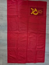 USSR soviet Russia flag 40in x 24.5in picture