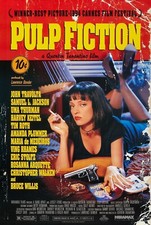 1994 Pulp Fiction Movie Poster 11X17 John Travolta Samuel L Jackson Uma 🍔🍿 picture