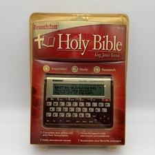 Franklin Electronic Holy Bible King James Version KJV-570 Handheld NEW picture