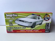 Revell Ford Police Car 1/25 Scale Plastic SnapTite Model Kit 85-1696 NEW SEALED picture