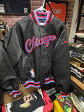 Nike Chicago Bulls NBA City Connect Bomber Jacket Adult M NWT picture