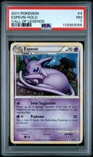 2011 POKEMON CALL OF LEGENDS ESPEON #4 HOLO PSA 7 NM #113383056 picture