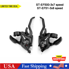 Fit For Shimano ST-EF51 ST-EF500 ST-EF65 3x7/8 Speed Shifters Levers Combo Kit picture