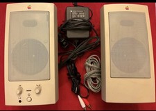 Apple Design Vintage 1993 Powered Speakers Set Model: M6082 Computer Speakers picture
