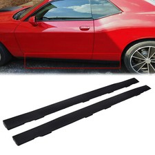 Rocker Panel For Dodge Challenger 08-14 Door Exterior Side Molding Body Trim picture