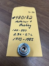 NOS OEM OMC Evinrude Johnson Retainer & Bushing 120-350, 2.5-5.7L 1973-1985 picture
