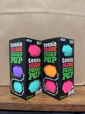 NeeDoh Teenie Funky Pup 3 Pack, Authentic, New & Sealed picture