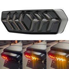Motorcycle Integrated LED Tail Light with Sequential Turn Signal For Boom Vader picture