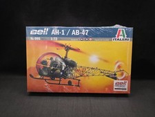 Italeri Bell AH-1 / AB-47 Helicopter 1:72 Scale Plastic Model Kit 095 picture