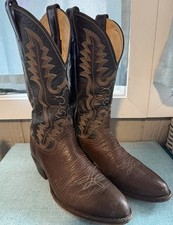 Justin 2222 Men’s Size 8.5 D Rick Grimes Walking Dead Cowboy Boots picture