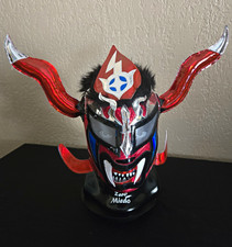 Jushin Thunder Liger Wrestling Mask Semi Pro NJPW New Japan red picture