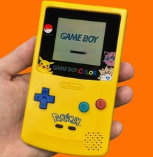 Gameboy Color Pokemon Special Pikachu Edition Nintendo System Console Yellow  picture