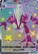 Toxtricity VMAX (Shiny) - SV113/SV122  Shining Fates NM Pokemon TCG picture
