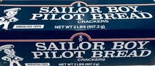 Sailor Boy Pilot Bread Crackers 1 - 2 Lb Box / 38-40 3.75