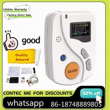 CONTEC TLC6000 12-Channel 24-Hour ECG/EKG Holter Monitor PC Software Included picture