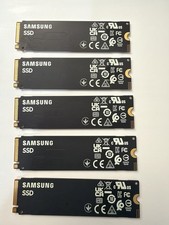 Lot of 5 Samsung PM9B1 256GB M.2 2280 PCIe Gen4 x4 NVMe SSD MZVL4256HBJD SSD picture