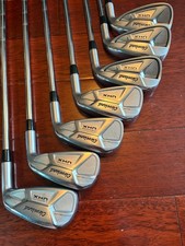 Cleveland Launcher Uhx Iron Set 4-Pw Reg Flex KBS TOUR 90  Steel  RH**NICE** picture
