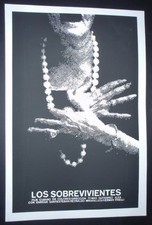 THE SURVIVORS Cuba Silkscreen Poster by RENE AZCUY for Movie about Cuban Elites  picture