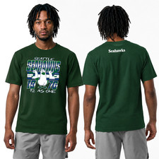Men's Seattle Seahawks Disney x Champion Forest Green Seagulls All-Star T-Shirt picture