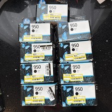 Lot Of 9 HP 950, CN049AN Black Original Ink Cartridge Exp 2024-2026 picture