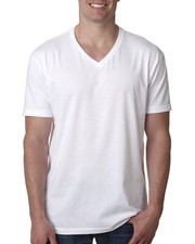 Next Level Apparel Men's CVC V-Neck Stylish T Shirt Casual Plain T-Shirt - 6240 picture