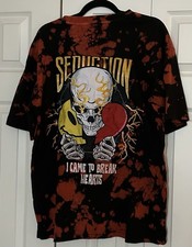 Iro-ochi Skull Seduction Black Tie Dye men’s Large Great Used Condition picture