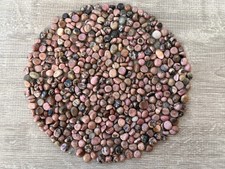 Rhodonite Semi Tumbled Gemstone Chips 4 - 12 mm, Wholesale Bulk Lot picture