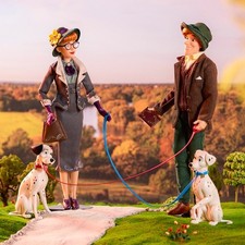 Roger and Anita Limited Doll Set – 101 Dalmatians 65th Anniversary D23 Presale picture