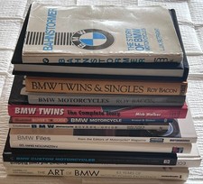 Large Batch of BMW Motorcycle Books, Qty. 12 picture