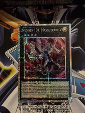 Yu-Gi-Oh Number 104: Masquerade V Starlight Rare Beyond The Brave BETB-EN042 NM picture
