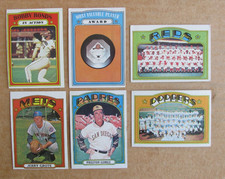 1972 TOPPS BASEBALL CARD SINGLES #521-787 COMPLETE YOUR SET PICK CHOOSE picture