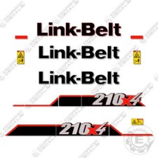 Fits Link-Belt 210X4 Decal Kit Hydraulic Excavator - 7 YEAR OUTDOOR 3M VINYL picture