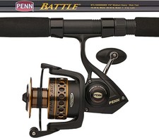 Penn Battle Spinning Rod Combo Kit W/ Spare Spool-BTL6000902MH-Kit picture