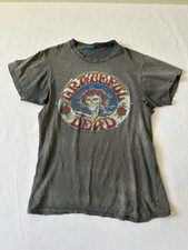 Grateful Dead 1980s Bertha European Screen Stars Tag Size M faded and thrashed picture