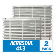 Aerostar MERV 13 Collapsible Replacement Filter for Aprilaire 413, 2PK picture