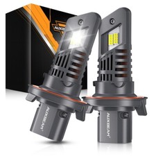 AUXBEAM H13 9008 Canbus LED Headlight High & Low Beam Super White Bright 25000LM picture