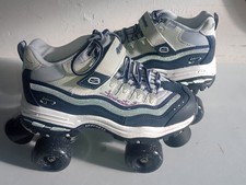 FARRAH FAWCETT OWNED USED AUTOGRAPHED ROLLER SKATES 1 OF A KIND COA INCLUDED picture