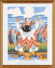 Harold Laynor Reb Kachina Prepares Jewish Penicillin Limited Edition Art Print picture