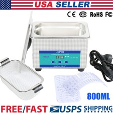 AIPOI 0.8L Ultrasonic Cleaner Digital Sonic Cleaning Equipment Stainless Steel picture