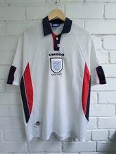 Vintage 1997-1999 Umbro England Football Jersey size xxl picture