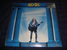 AC/DC Who Made Who LP Sealed RCA club picture
