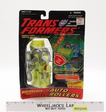 Roadblock Decepticon Auto Rollers G2 Transformers 1994 Hasbro Figure NEW SEALED picture