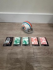 1972 Dolphins 17-0 Mini Helmet 5x Signed Don Shula Buoniconti CSA picture