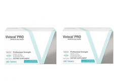 2 Pack of VIVISCAL PRO - Professional Hair Growth Tablets 180 Exp. 12/2027 picture