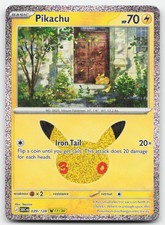 Pikachu 039/128 Holo Pikachu Rare ME: 30th Celebration Pokemon NM picture
