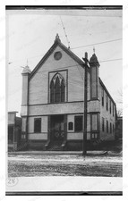 Salem Massachusetts 1890 Advent Christian Church Gothic Standard Postcard picture