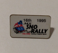 Polaris MS SNO RALLY 16th Annual 1995 Lapel Pin picture