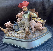 New w Box Disney Pirates Caribbean 50th Anniv Figurine Derek Lesinski COA picture