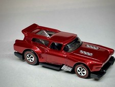 Only 1 🤩 Hot Wheels Custom Made Redline 🍭 Apple 🍎 Red Spectraflame Diecast picture